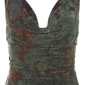 CGTENBS V-Neck Sexy Backless Vest Fashion Camisole Undershirt Women Navel Wrap Clothing