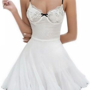 CGTENBS Women's Clothing Solid Color Slim Fit Dress High Waist Fashion Suspenders Backless Sleeveless Dress