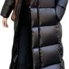 Long Down Jacket Women's Winter Fashion White Duck Down Jacket Clothing