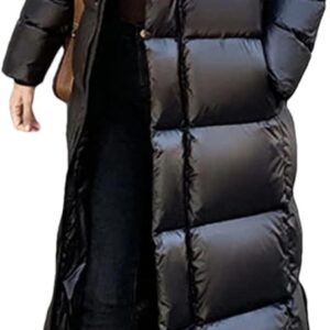 Long Down Jacket Women's Winter Fashion White Duck Down Jacket Clothing