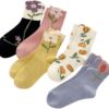 OTAODKA Cute Cotton Socks for Women and Girls Novelty Ankle Athletics Sock