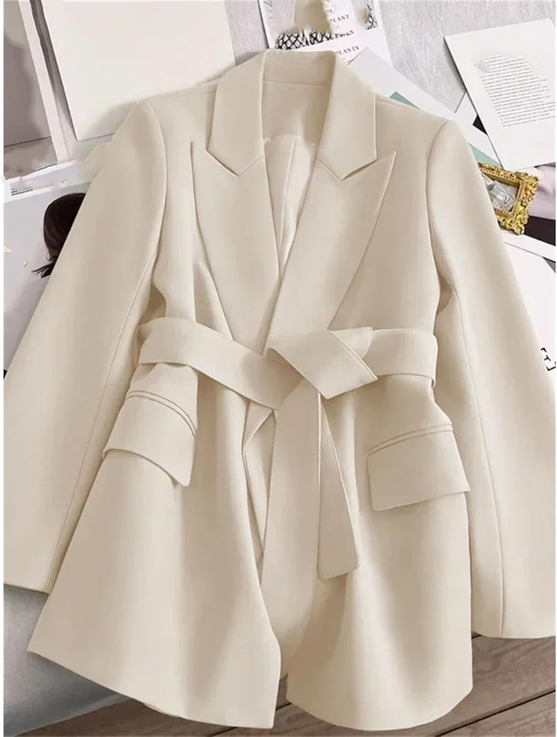 suit jacket for Women in Outer Wears Office Lady Fashion suit jackets Loose Fit Clothing Coats Jacket - Image 2
