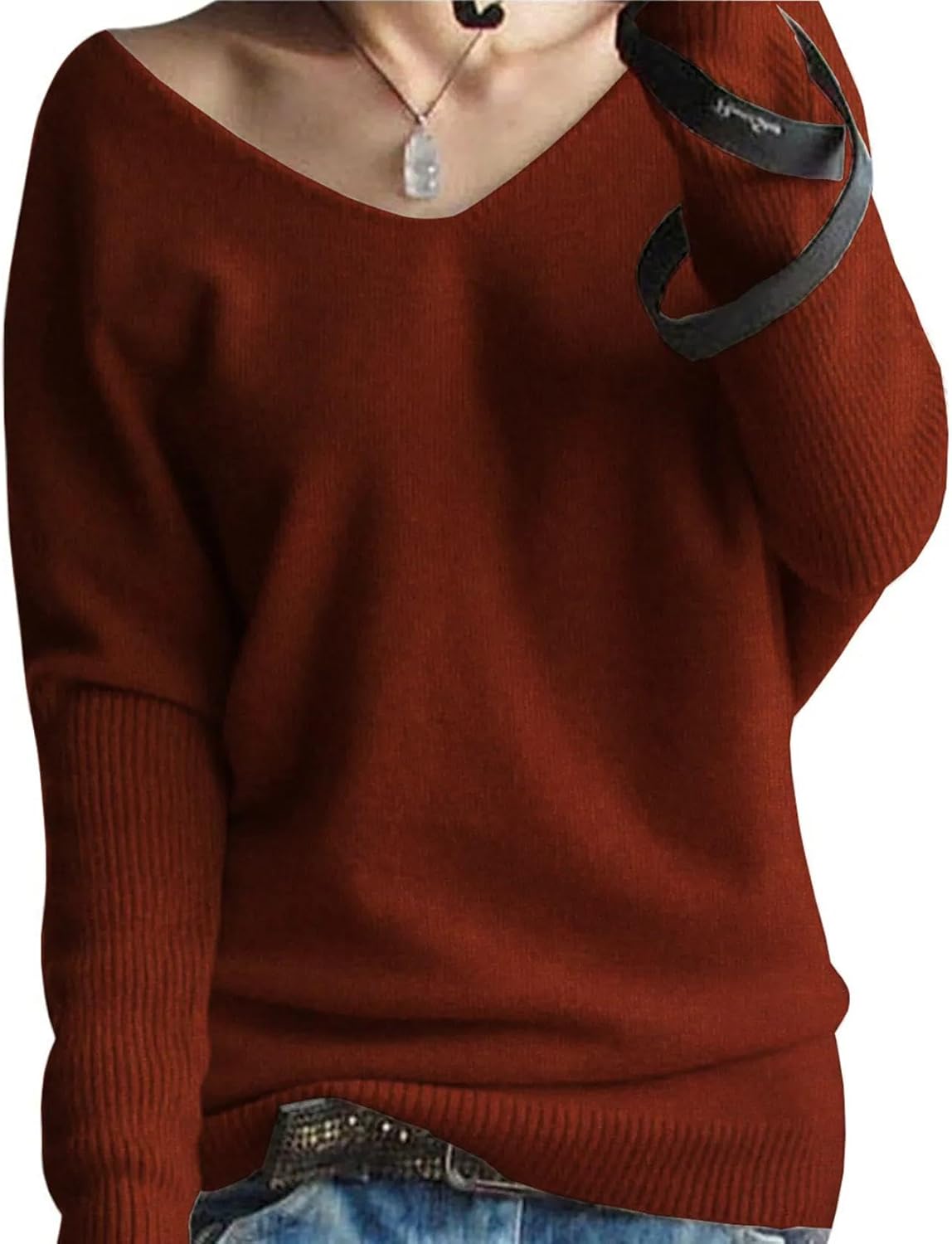 Sweater Sweaters Women' -Neck Pullover Winter Autumn Clothing Female - Image 7