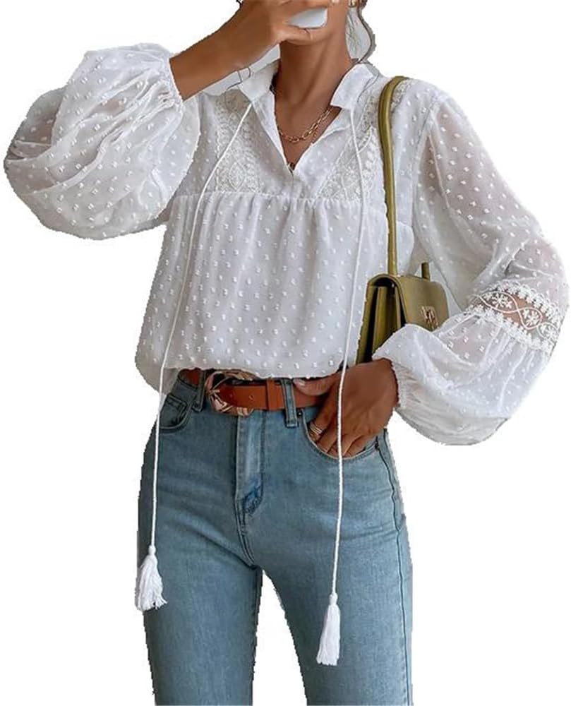 WINSUNNY Elegant Clothing Fashion Long Sleeve Ladies Tunic Casual Clothes - Image 8