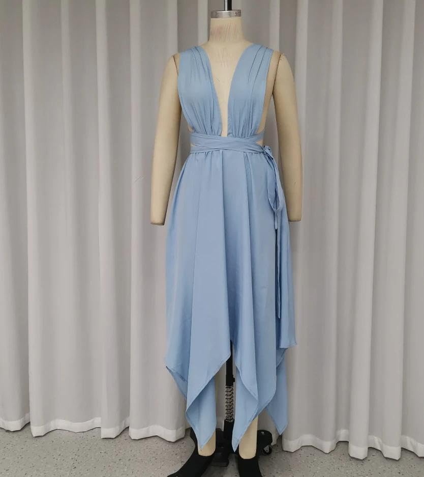 WINSUNNY Fashion Summer Casual Sexy Dresses Elegant Shoulder Straps Often Wear Backless Female Clothing Outfits s1 XS - Image 6