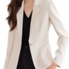 Women Suit Coat Elegant Ladies Casual Business Office Fashion Spring jacket Solid Female Outerwear Clothing