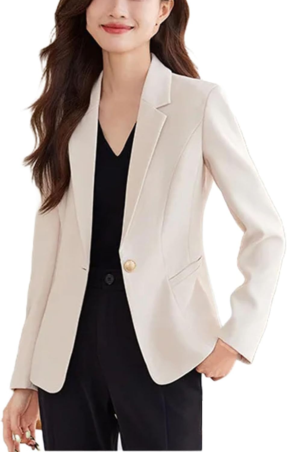 Women Suit Coat Elegant Ladies Casual Business Office Fashion Spring jacket Solid Female Outerwear Clothing