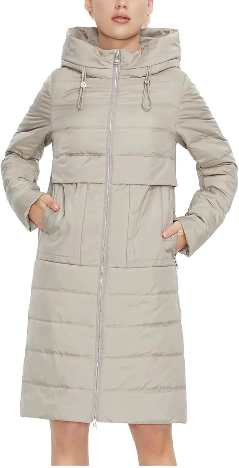 Women's Jacket Warm Long Parkas Lapel Outerwear Female Clothing Fashion Long Warm Jacket Women Quilted Coat