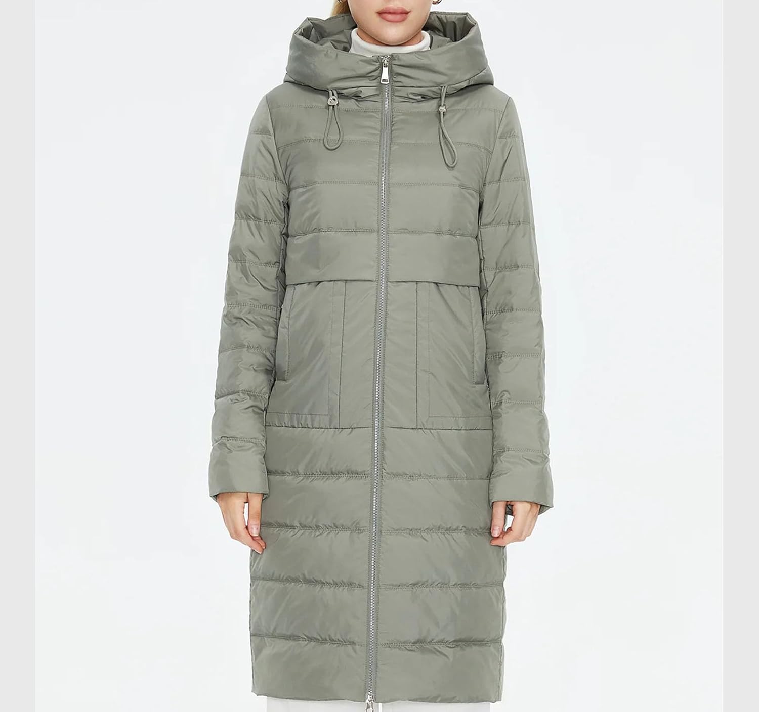 Women's jacketr Autumn Long Parkas Lapel Outerwear Female Clothing Fashion Long Warm jacketr Women Quilted Coat - Image 4